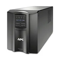 APC SMT1000IC Smart-UPS SMT1000IC 1000VA 700W LCD USB SmartSlot 8x IEC 320-C13 1x IEC-320-C14 230V Fekete