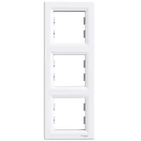 Schneider EPH5810321 Asfora függőleges 3-as keret fehér ABS IP20