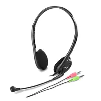 Genius 31710151100 2.0 headset Fekete 180 cm 3,5 mm PC MAC Tablet Mobiltelefon MP3 Impedancia 32 ohm Frekvencia 20-20000 Hz Érzékenység 105 dB #1