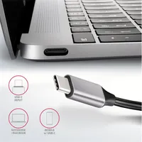Axagon HMC-HCR3A 5in1 USB-C hub 3x USB-A, HDMI, SD és microSD olvasó, 20 cm kábel #6