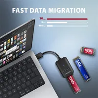 Axagon ADM2-AM USB-A 3.2 Gen2 M.2 NVMe SATA #3