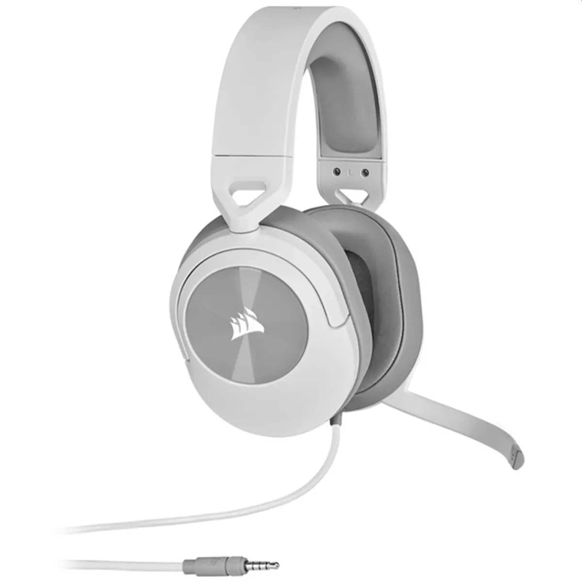 CORSAIR CA-9011266-EU HS55 Surround fehér 50 mm 7.1 fejhallgató USB 3,5 mm 180 cm balos mikrofon #1