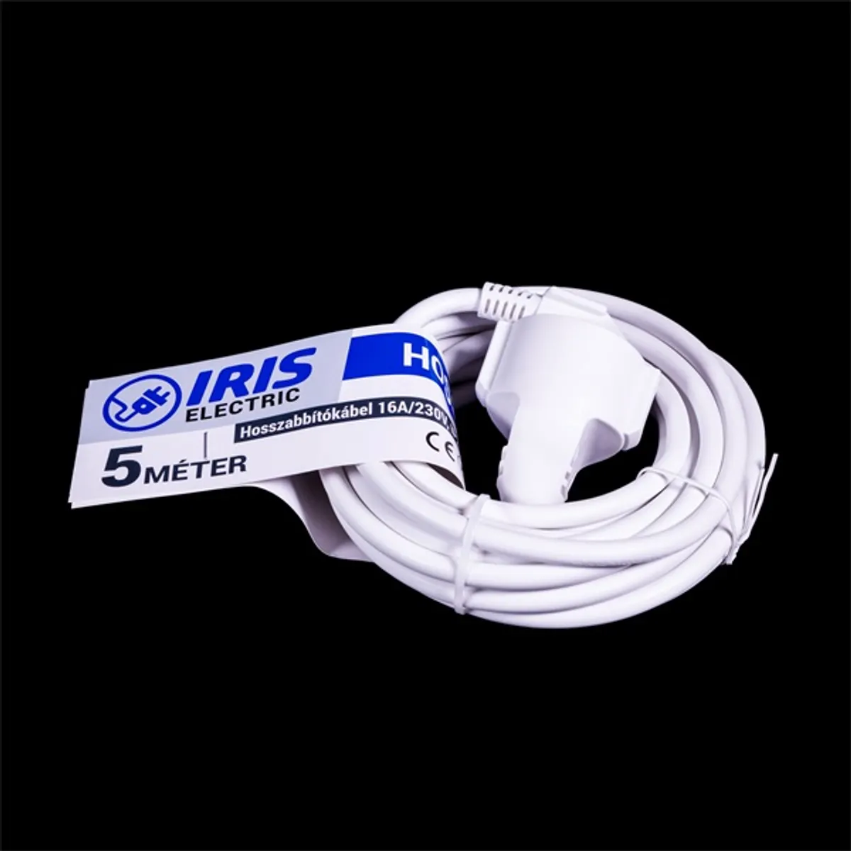 IRIS Electric IEEC-5M-16A/230V Hosszabbító kábel 5 m 16A Schuko Fehér #3