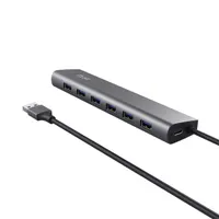 Trust 24967 Halyx 8-portos usb hub táp nélküli #7