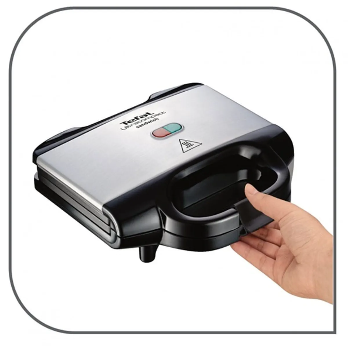 Tefal SM155212 Ultracompact szendvicssütő 700 W 2 db tapadásmentes #3