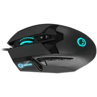 LORGAR LRG-GMS579 Stricter 579 9 programozható gomb Pixart PMW3336 szenzor 12000 DPI OLED kijelző USB 1.8m PTFE láb #3