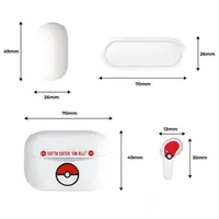 OTL PK0860 Pokéball true wireless fülhallgató Beépített mikrofon USB Type-C 6 óra kompatibilitás Bluetooth eszköz mobiltelefon #5