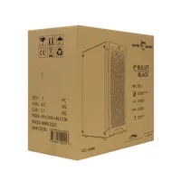 White Shark WS GCC-2302 bullet fekete edzett üveg ATX mid-tower #7