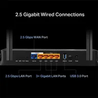 TP-LINK ARCHER BE230 Archer BE230 2,5 Gbps WAN 2,5 Gbps LAN 4x4 MU-MIMO Wi-Fi 7 #6