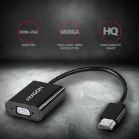 Axagon rvh-vgan hdmi - vga adapter fekete 15 cm dobozos #2