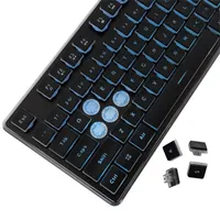 WHITE SHARK WS GK-003141B-US Tachi US 104-105 membrános, USB 2.0, Ice Blue LED, 1,5 m, fekete #4