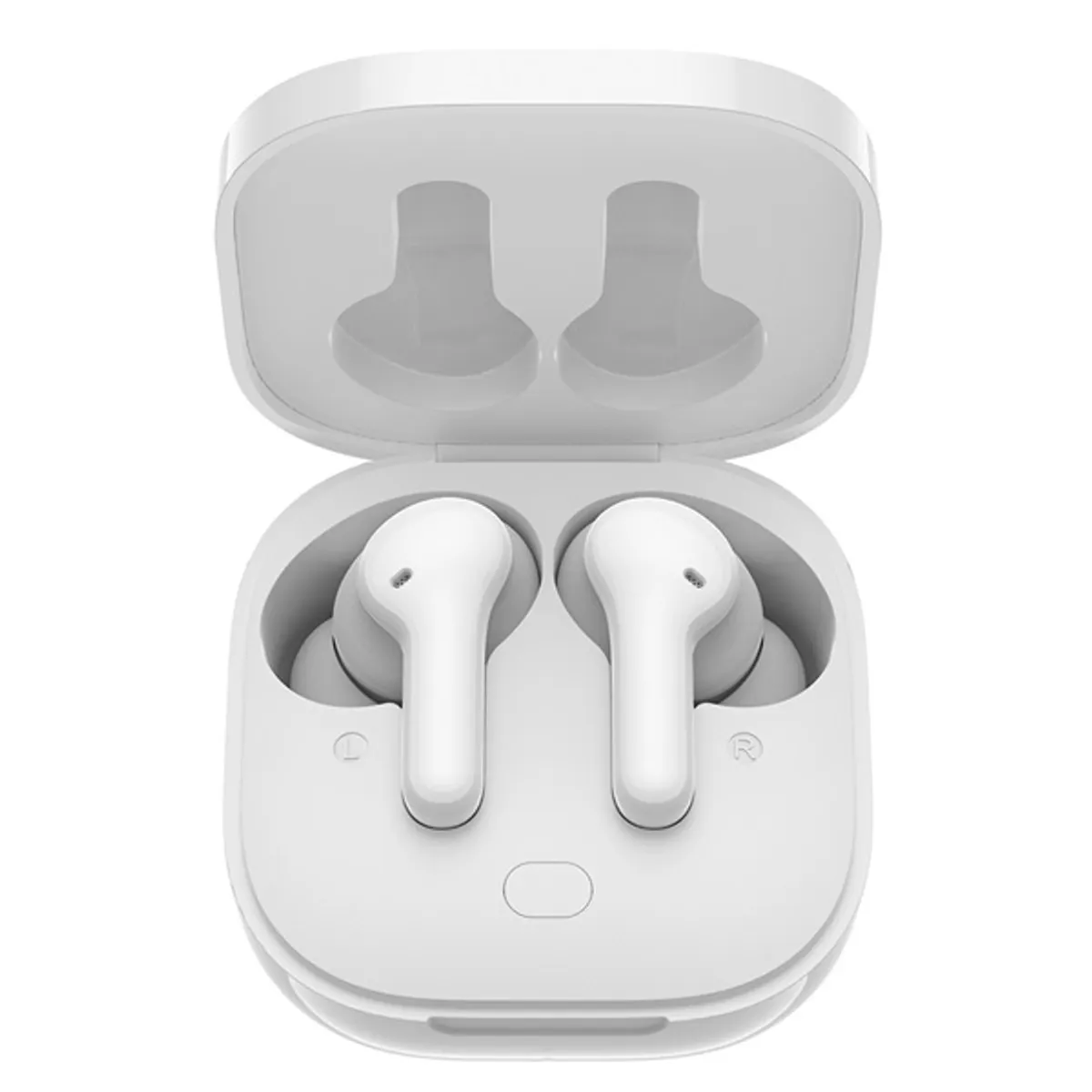 Boompods BCOWHT Bassline Compact True Wireless fülhallgató fehér 7 órás üzemidő IPX4 USB-C zajszűrős mikrofon #2
