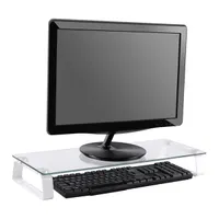 STELL 35050137 SOS 5000 üveg monitorállvány acél üveg, áttetsző, 560x80x210 mm, 20 kg, kompatibilis számítógép monitor, 1 db #5