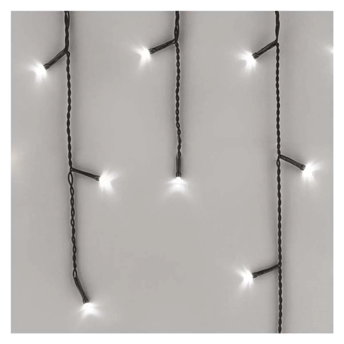 Emos D1CC01 jégcsap fényfüzér 100 led IP44 hideg fehér 2,5 x 0,9 m #3