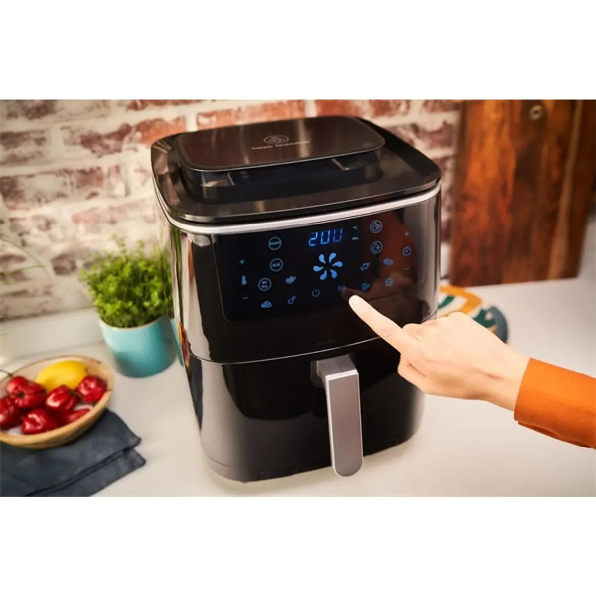 TEFAL FW201815 Easy Fry Grill Steam 3 az 1-ben Légkeveréses 5,6 L 1900 W #6
