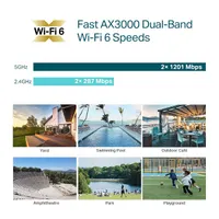 TP-LINK EAP650-OUTDOOR EAP650-Outdoor AX3000 kültéri Wi-Fi 6 hozzáférési pont PoE #7