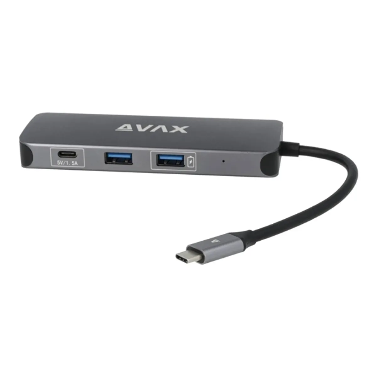 AVAX HB612 connect 8in1 4 usb usb-c hdmi micro sd rj45 #2