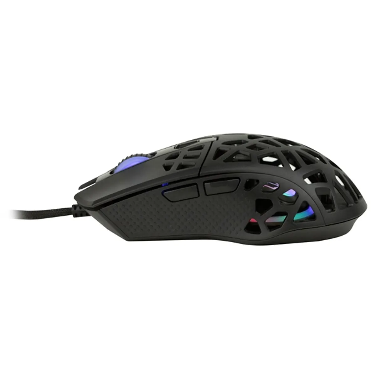 Drakkar KX-DK-GM-UL-PC Aegir Ultra Light gamer egér 7 gomb 10000 dpi USB 180 cm Fekete #5
