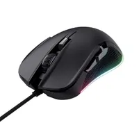 Trust 24729 GXT 922 YBAR Gaming egér fekete USB 210 cm 7200 dpi 6 programozható gomb RGB