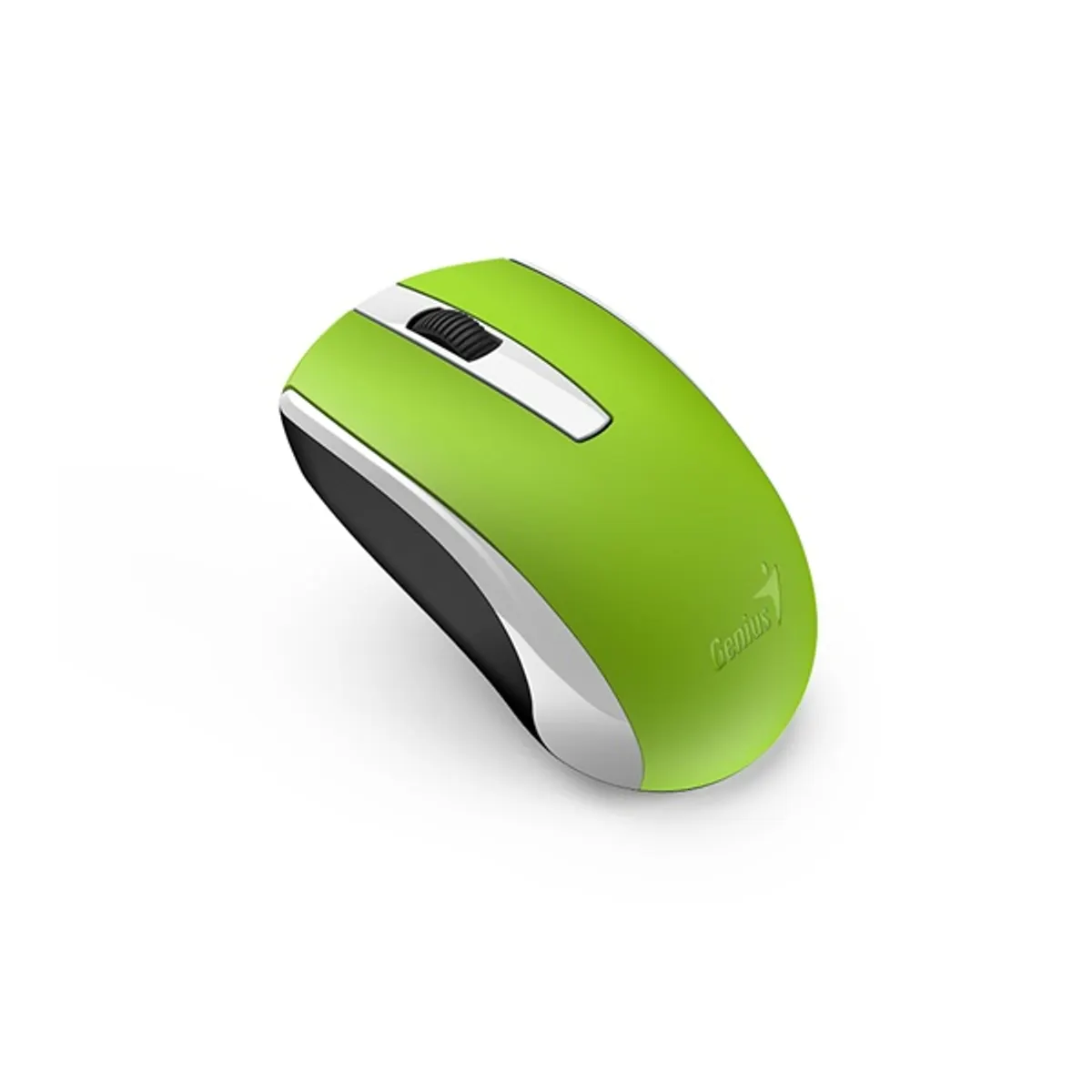 GENIUS 31030010414 ECO-8100 zöld beépített akkumulátor kétkezes 1600dpi RF egér #1