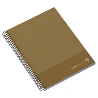 AMBAR 26142100 Kraft spirálfüzet A4 100 lap vonalas 80 g m2 perforált regiszteres keményfedeles #6