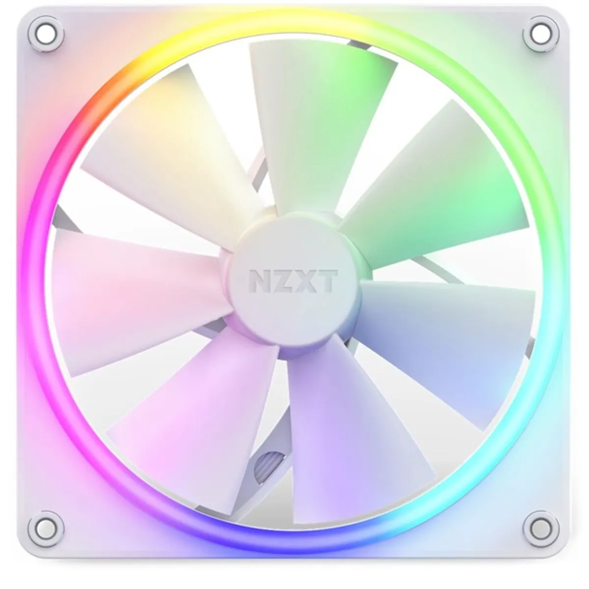 NZXT RF-R14SF-W1 F140 RGB fehér 140mm 12V PWM RGB 7 lapát FSB csapágy #2