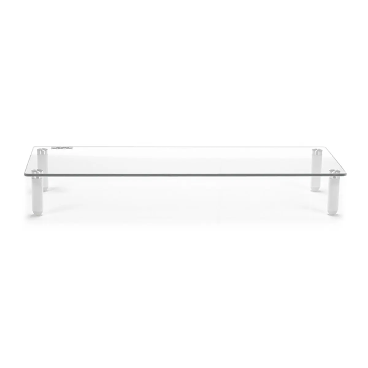 Stell 35050136 üveg monitor állvány edzett üveg 5mm 560 mm x 80 mm x 210 mm 20 kg 1 db számítógép monitor #2