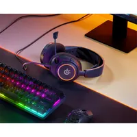 STEELSERIES 61631 Arctis Nova 3 fekete gamer usb-c vezetékes 40 mm hangszóró 20-22000 Hz 36 ohm -38 dB mikrofon #5
