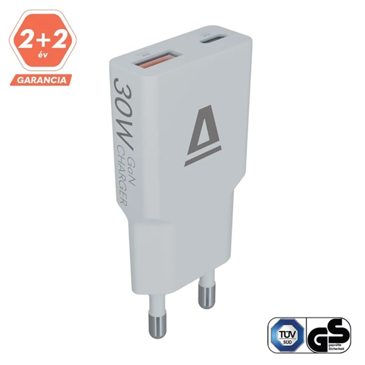 AVAX CH641LB Nano slim 30W USB-C PD3.0 USB-A QC3.0 világoskék #2
