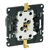 Legrand 753026 Valena InMatic rugós vezetékbekötéssel 2P-F csatlakozóaljzat