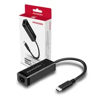 AXAGON ADE-SRC USB-C 3.1 Gen 1 Gigabit Ethernet adapter 15 cm fekete USB-C RJ-45 #4