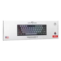 White Shark WS GK-002713V2-G-B/R-HU Wakizashi 2 szürke-fekete mechanikus piros kapcsolók USB RGB #7
