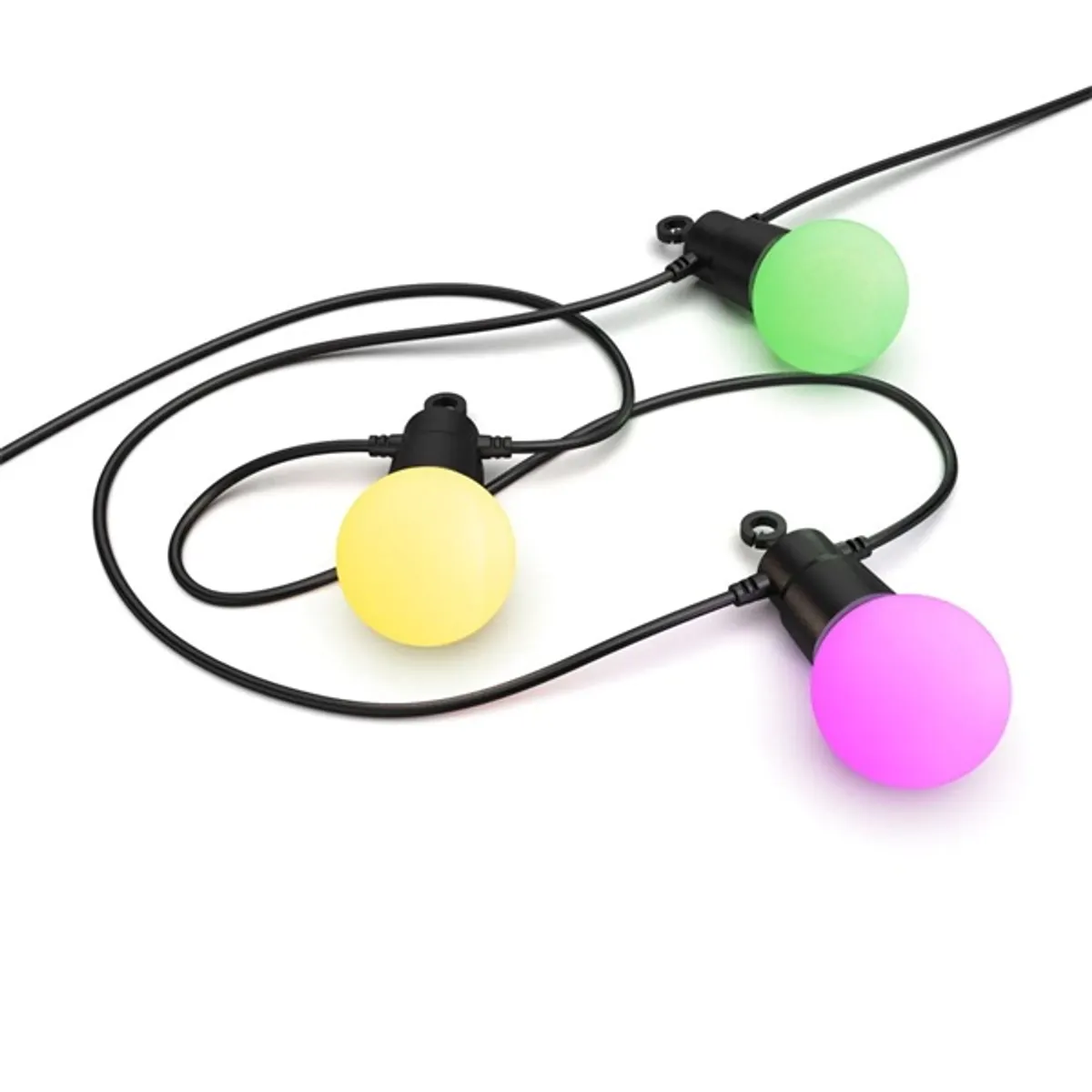 Hama 00176636 okos wifi kültéri rgb led füzér 8m 12 izzó ip44 #1