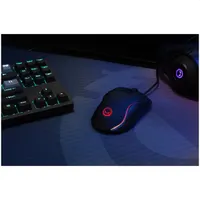 LORGAR LRG-GMS357 Jetter 357 6 programozható gomb, 8000 DPI, Pixart optikai, USB, RGB, PTFE talp, 185 cm kábel, fekete #5