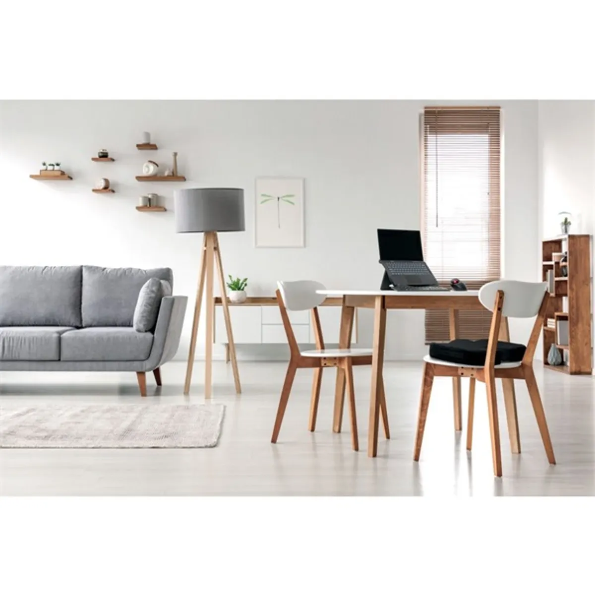 Kensington 60112 SmartFit Easy Riser Fekete Magasság állítható Dőlésszög 50° #10