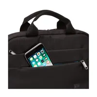 Case Logic 3203984 ADVA-111 11,6" notebook táska fekete poliészter párnázott belső első zseb vállpánt hordozó fogantyú #6
