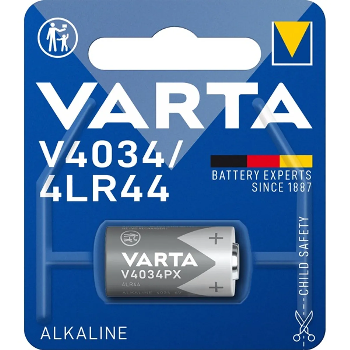Varta 4034101401 V4034PX fotó elem alkáli 6V 1 db #2