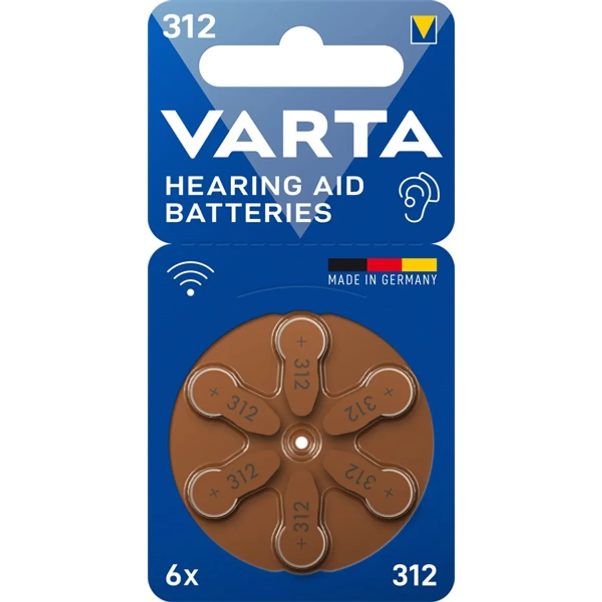 Varta 24607101416 hallókészülék elem 6db #2