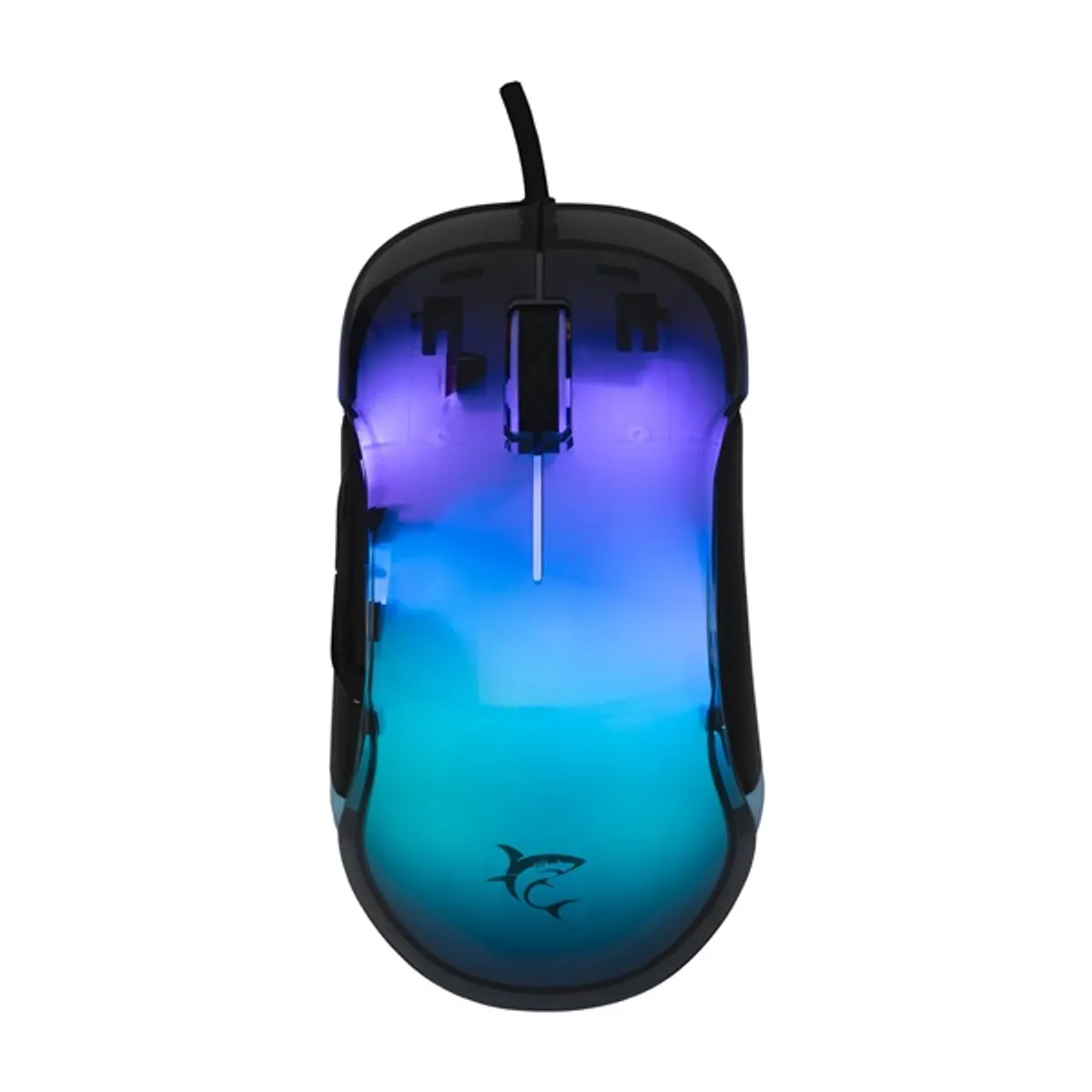 White Shark WS GM-5017B Mordred optikai szenzor 12000 DPI USB vezetékes 7 gombos RGB háttérvilágítás #1