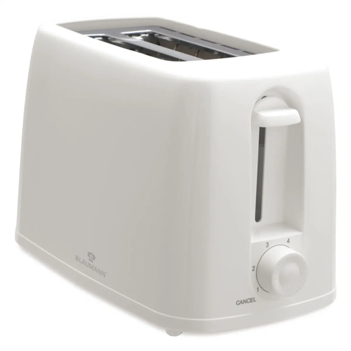 Blaumann BL-9005 kenyérpirító krém 2 szelet 650 watt rozsdamentes acél, műanyag borítás #1
