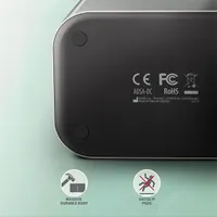 AXAGON ADSA-DC duál dokkoló 2x sata 2.5" 3.5" usb-c 5gbps #8