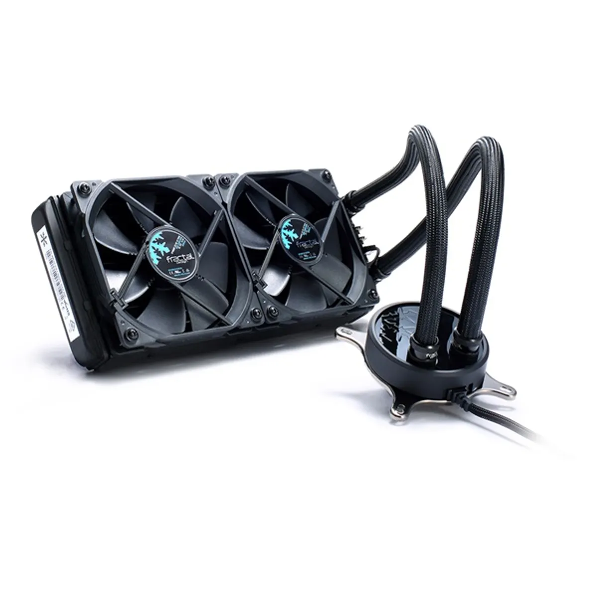 Fractal Design FD-WCU-CELSIUS-S24-BKO Celsius S24 Blackout 240 mm 2x120 PWM vízhűtés #2
