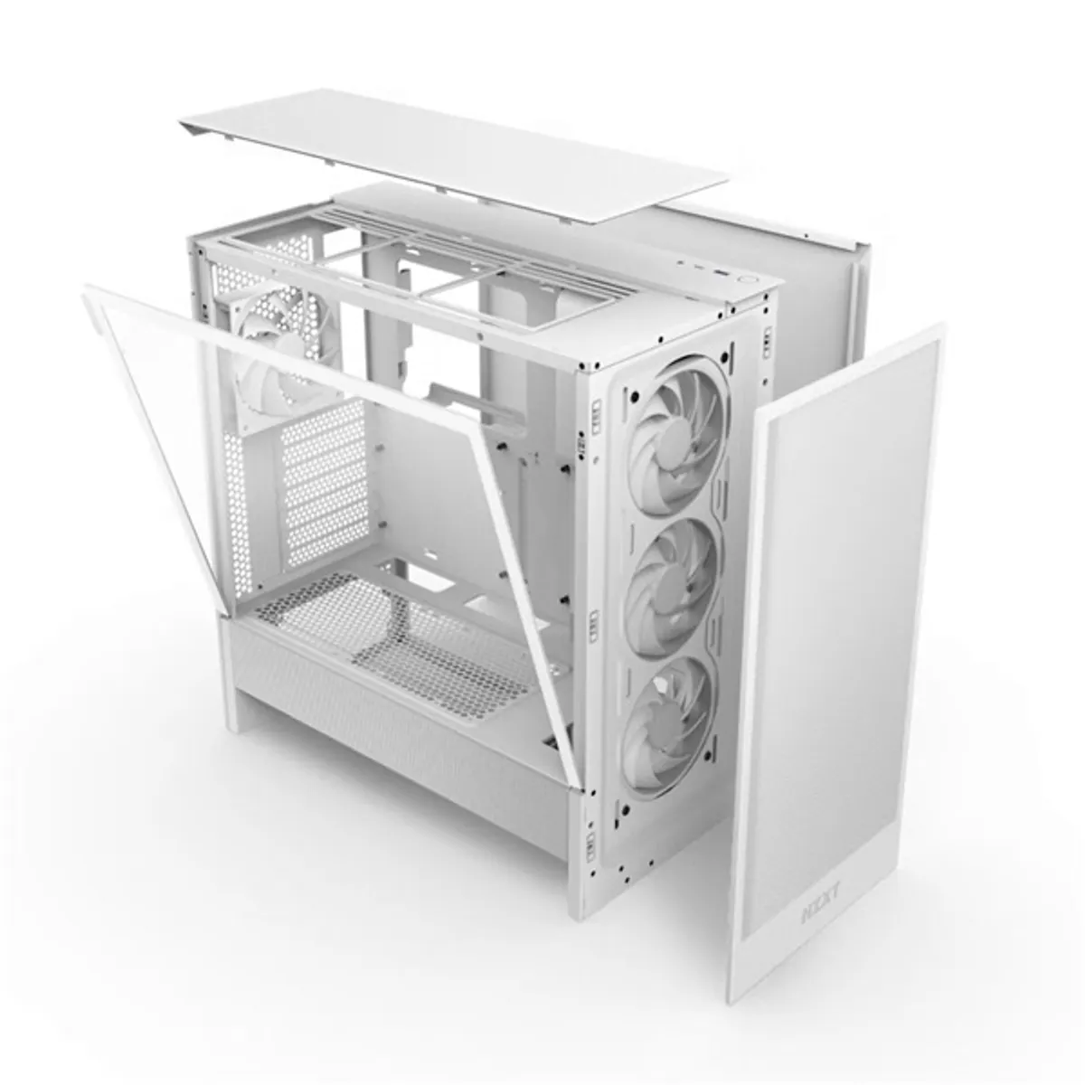 NZXT CC-H52FW-R1 H5 Flow RGB fehér E-ATX #5