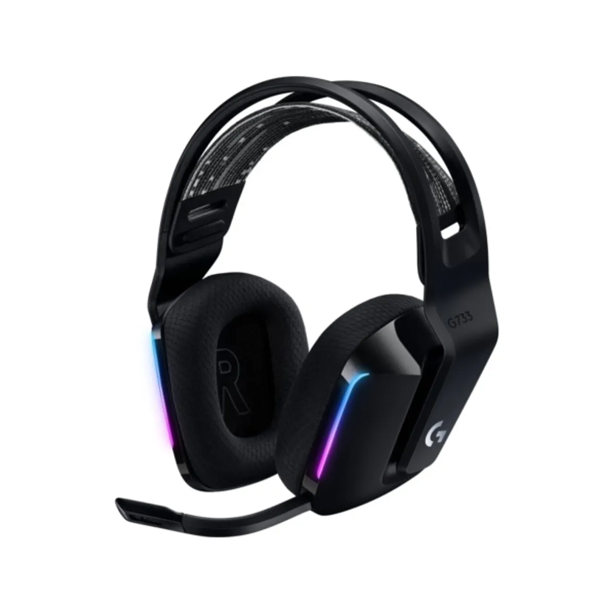 LOGITECH 981-000864 G733 Lightspeed Vezeték nélküli 40 mm 20 Hz-20 kHz 39 ohm 29 óra PC MAC PS4 #1