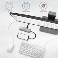 AXAGON HMC-5 5in1 USB-C dokkoló SD Micro SD HDMI 2x USB-A USB-C 20 cm kábel #6
