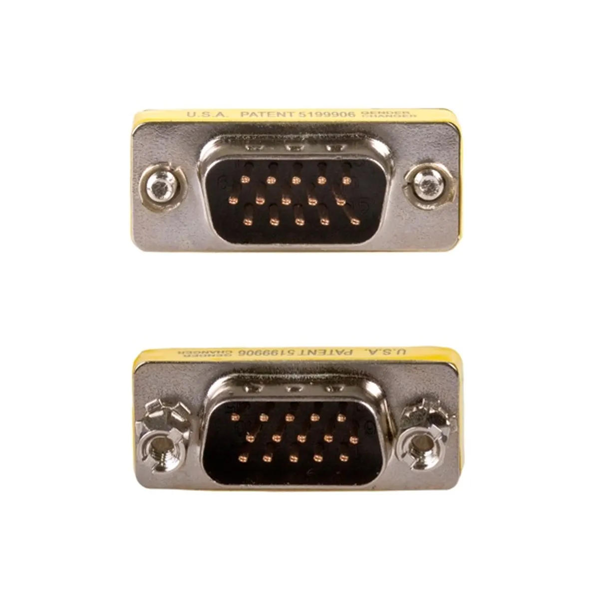 AKYGA AK-AD-19 Adapter D-Sub 15-pin M to D-Sub 15-pin M Sárga #3
