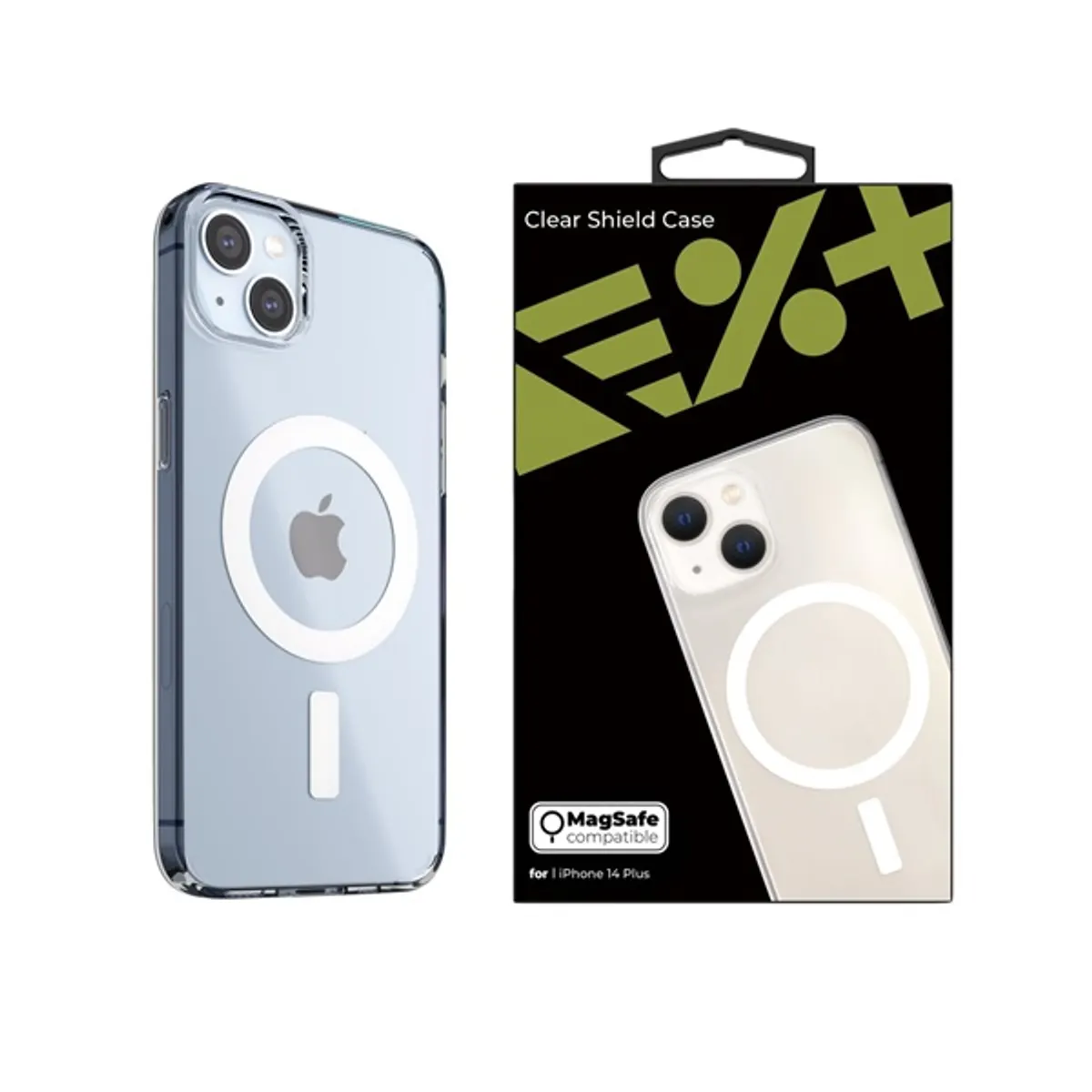 NEXTONE IPH-14MAX-MAGSAFE-CLRCASE hátlap átlátszó szilikon MagSafe kompatibilis iPhone 14 Plus #1
