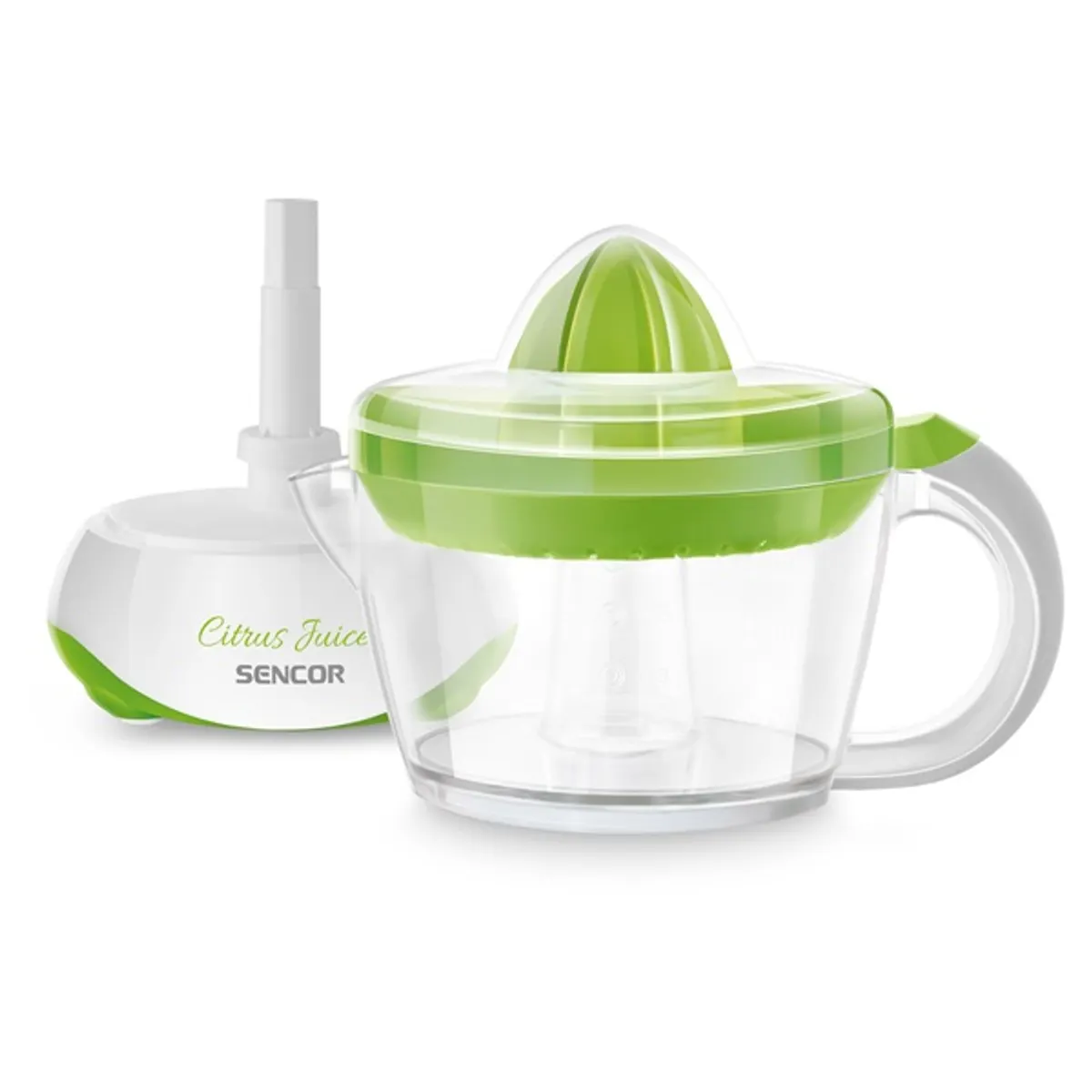 SENCOR 41004196 citrusfacsaró zöld műanyag 0,70 L 40 W kétirányú kúpforgatás légyűjtő edény beépített szűrő #2