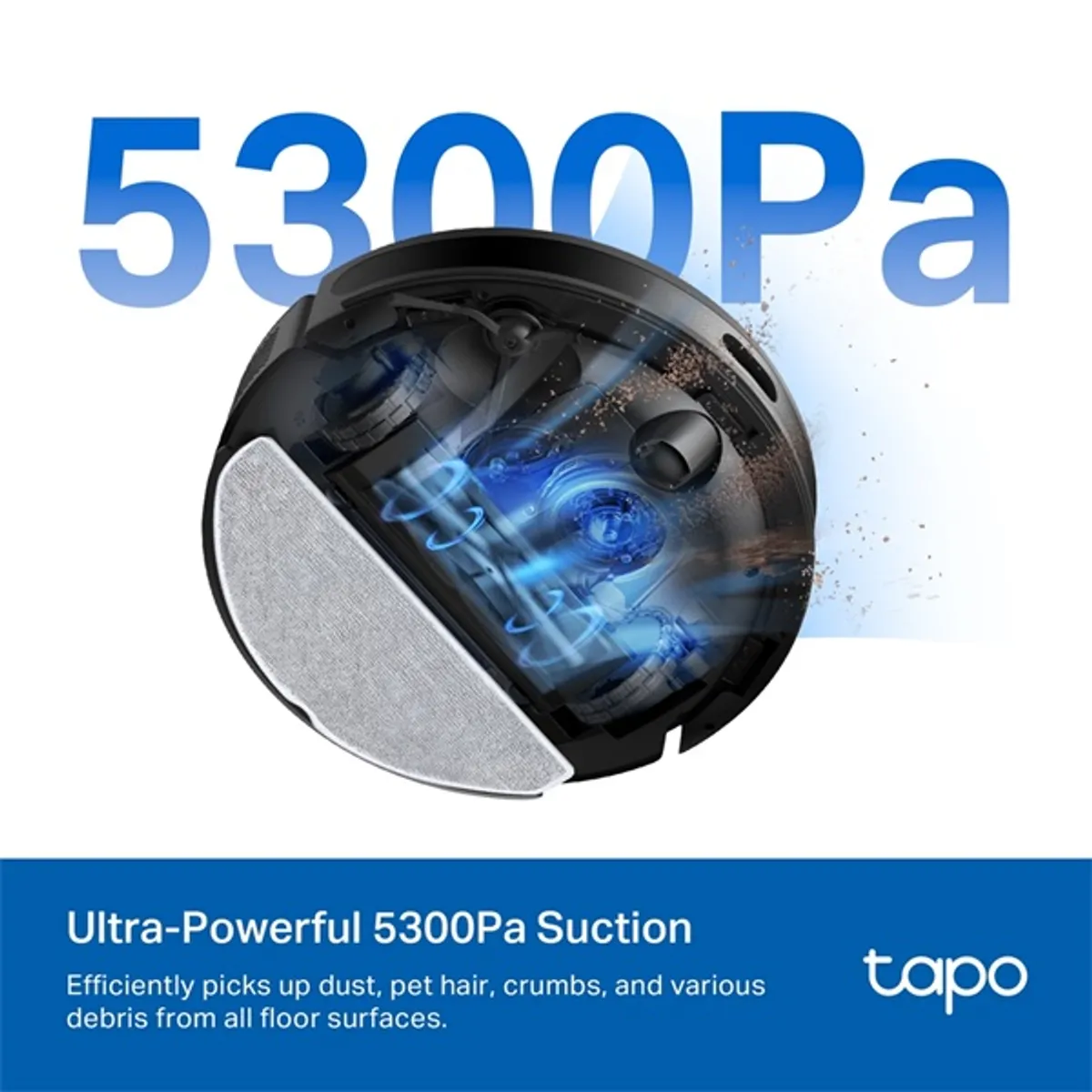 TP-LINK TAPO RV20 MAX Tapo RV20 Max MagSlim LiDAR 5300Pa felmosó funkció #5