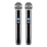 Sal MVN610 vezeték nélküli mikrofon szett fém 2x100 UHF csatornás #3